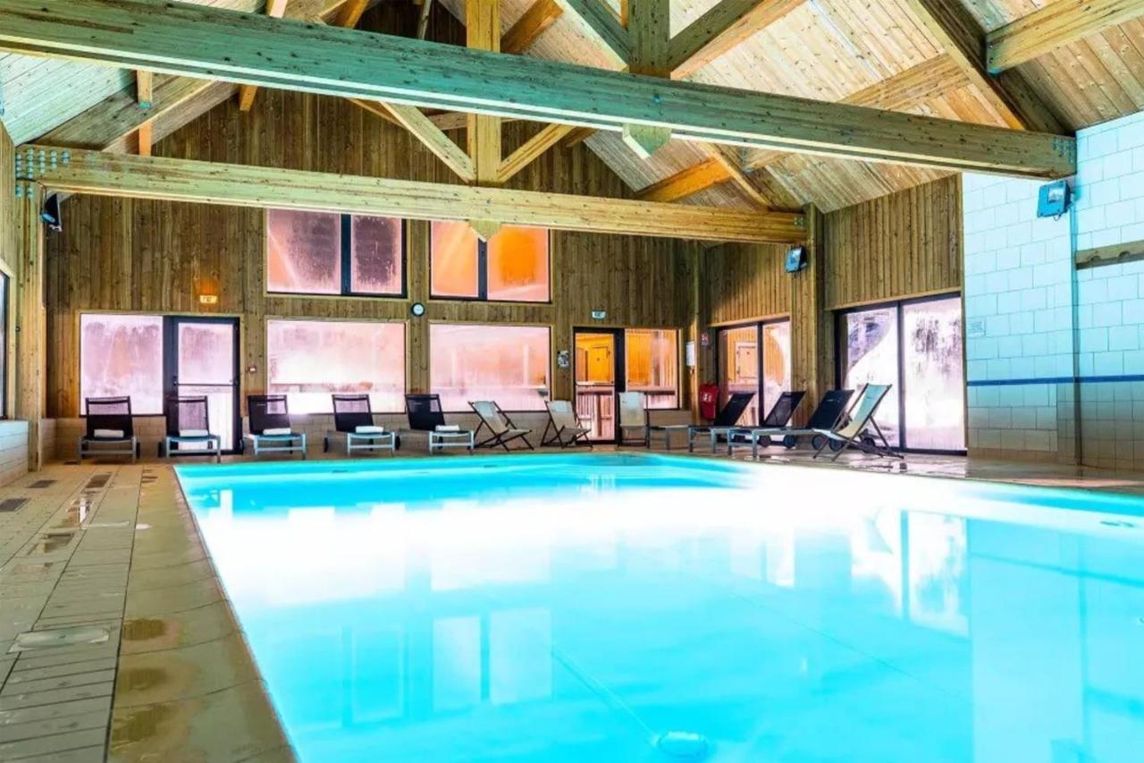 Chalet Moeki Acces Piscine Sauna Les Deserts  Bagian luar foto