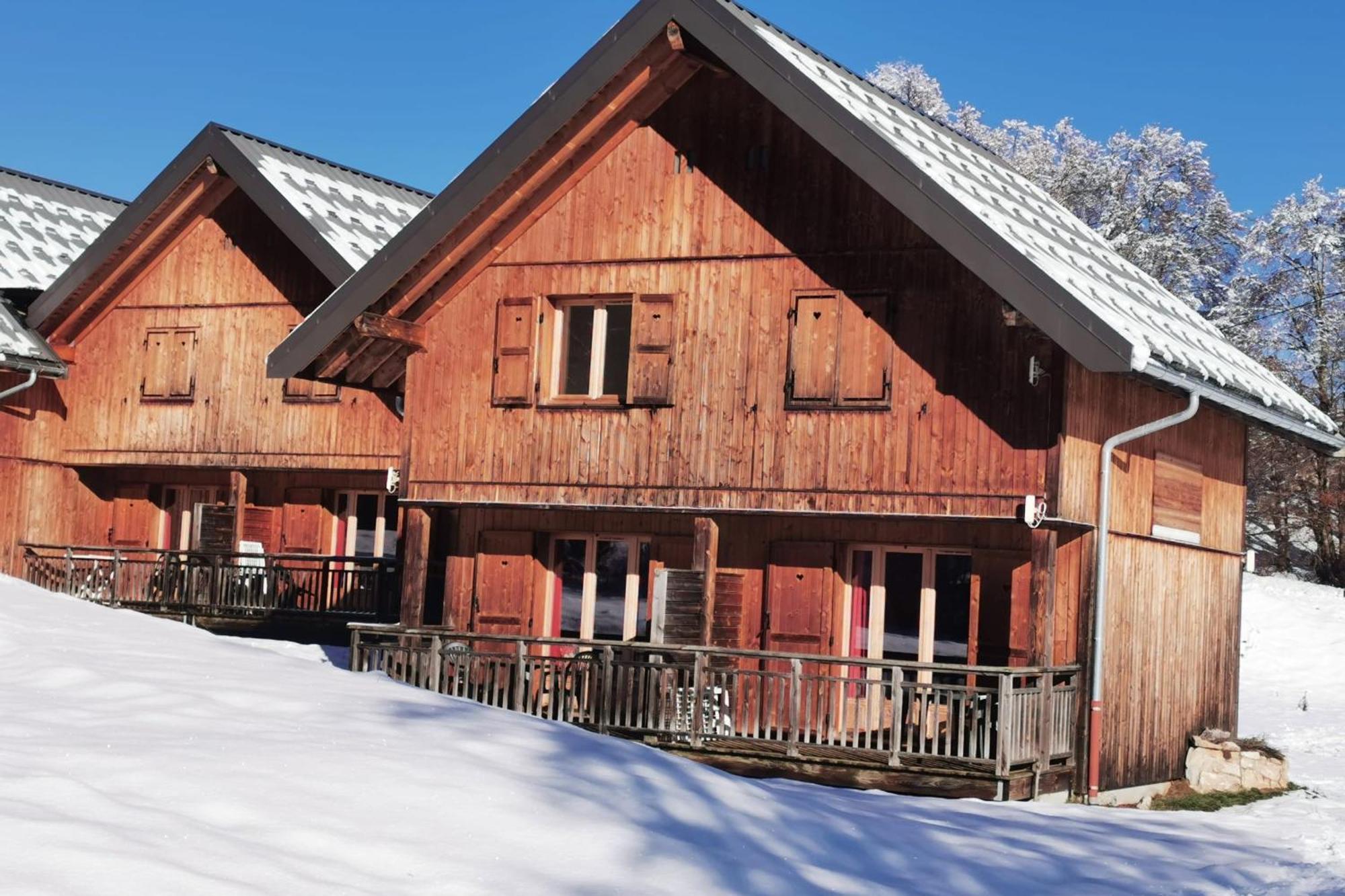 Chalet Moeki Acces Piscine Sauna Les Deserts  Bagian luar foto